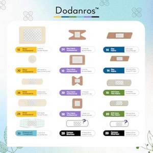 Vendajes Adhesivos Flexibles de Tela, Transpirables y Elásticos para Dedos y Articulaciones, Surtido a Granel, Venda para Heridas en las Puntas de los Dedos, 1 Año de Vida Útil, Cuidado de la Salud - Product Image 5