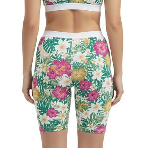 Womens Digitally Printed Soft Premium Modal Fabric <b>Boxer</b> <b>Shorts</b> Mid-Thigh Length Stretch Fit with Customizable Waistband design - Product Image 6