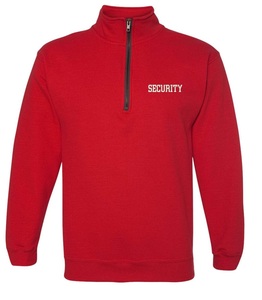 Sweat-shirt de sécurité personnalisé à demi-fermeture éclair pour hommes de haute qualité 100% coton molletonné décontracté à quart de fermeture éclair pour l'été - Product Image 5