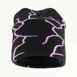 Gorros de punto cálidos acrílicos Unisex de invierno al por mayor de alta calidad, gorro con logotipo personalizado, gorro para hombres y mujeres - Product Image 6