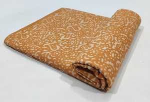 Jaipur héritage main bloc imprimé 100% coton tissu fabriqué à la main respirant traditionnel écologique bloc imprimé coton tissu - Product Image 2