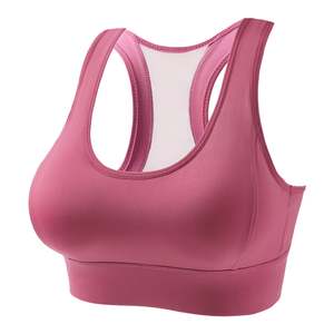 Sujetador Deportivo Ligero personalizable para mujer, Sujetador deportivo Sexy sin costuras, último diseño, ropa deportiva de belleza para Yoga, Color personalizado transpirable - Product Image 3