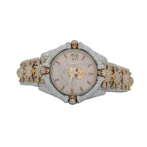 Glittering Marvels Skull Designed Diamond Bezel Watches Perfect Harmony Assortment Unisex Fashionista Timepieces