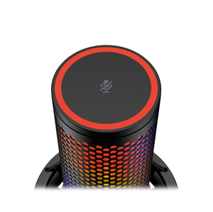 ไมโครโฟนคอนเดนเซอร์ USB สำหรับ PC 9A273AA quadcast 2 S RGB PS4 PS5 Mac ป้องกันการสั่นสะเทือนติด4รูปแบบการเล่นเกมขั้วโลก - Product Image 3