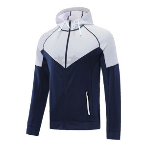Nouveautés Sweats à capuche pour hommes avec logo personnalisé Design Slim Fit Heavy Weight Hoodies Men Zip Up Hoodie 2023 - Product Image 4