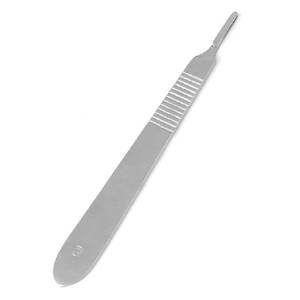 Manche de scalpel de haute qualité n°3 3 aciers inoxydables de qualité médicale pour la chirurgie de précision - Product Image 2