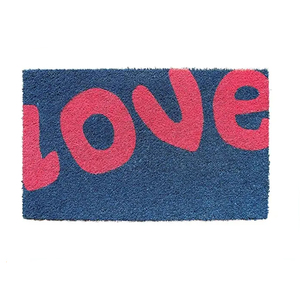 Modern Eco-Friendly <b>Large</b> Indoor/Outdoor Chevron Plush <b>Door</b> <b>Mat</b> 100% Natural Coir Weather Resistant Area Rugs Sets New Year's - Product Image 1