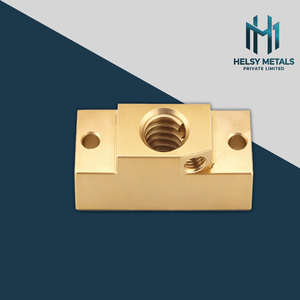 Bloc fileté en laiton CNC haute résistance, usiné avec précision, composant en laiton à filetage interne pour machines et équipements électriques - Product Image 4