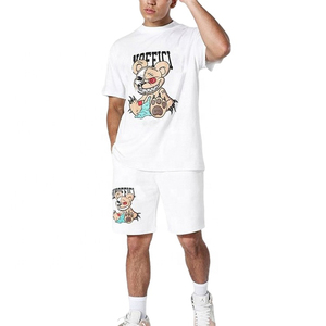 Personalizado al por mayor de los hombres en blanco 100% algodón camiseta y logotipo corto de impresión de valores a granel ropa de mezcla de ropa de balas ropa usada - Product Image 6