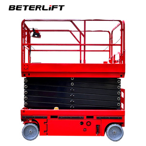 Plateforme élévatrice à ciseaux électrique automatique à vente chaude, 10 m, 13 m, pour l'entretien des bâtiments - Product Image 1