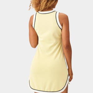 Custom Wholesale Women's Golf <b>Dresses</b> OEM/ODM Spandex/Cotton Silk Screen Printed Lightweight Quick Dry Sportswear - Product Image 3