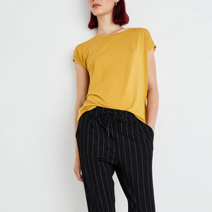 Camiseta de algodón 100%, ropa de mujer de gran tamaño, camisetas de verano para mujer, la mejor camiseta personalizada barata de alta calidad para mujer - Product Image 2