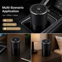 Diffuseur de parfum intelligent pour voiture, panneau de commande tactile, démarrage/arrêt automatique intelligent, 3 modes de parfum, induction intelligente pour voiture et maison
