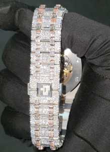 นาฬิกาควอตซ์ทรงรีคลาสสิกสำหรับผู้หญิง สีเหลืองทอง แฟชั่นเรียบง่าย ดีไซน์แบบเข็มบอกเวลา สไตล์ธุรกิจ หรูหรา สายสแตนเลส สไตล์โบราณ ดีไซน์เหรียญกีฬา - Product Image 4