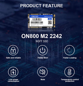 SSD Interno M.<span class=keywords><strong>2</strong></span> 2242 SATA3 Unidade de Estado Sólido Disco Rígido para Computador Portátil Máquina POS 128GB 256GB SSD de Grau Industrial - Product Image 2