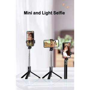 Professional Extendable Selfie Stick Tripod 3.3ft Aluminum With Wireless Remote Universal <b>Phone</b> <b>Holder</b> For Livestreaming - Product Image 4