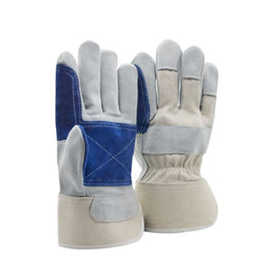 Venta al por mayor de guantes de trabajo de cuero industriales hechos en fábrica nuevo servicio OEM guantes de seguridad anti-impacto transpirable resistente al desgarro - Product Image 3