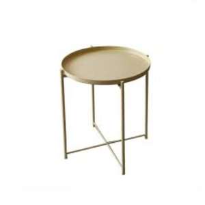 Table d'appoint en métal durable et élégante avec des détails artisanaux parfaits pour les propriétaires qui cherchent à créer un look charmant - Product Image 4