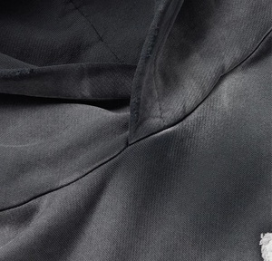 Chaqueta con Capucha de Doble Capa de Algodón de Alta Calidad, con Logotipo Personalizado, Estilo Vintage Desgastado, Impermeable y Cortavientos para Invierno - Product Image 5