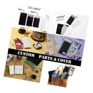 Cahier japonais original Handy Pick Compact Slim Design avec couvercle en plastique personnalisable Produit en vrac - Product Image 1