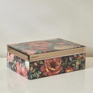 Joyero clásico blanco, pieza de almacenamiento decorativa elegante, agrega lujo y funcionalidad al tocador o tocador - Product Image 3