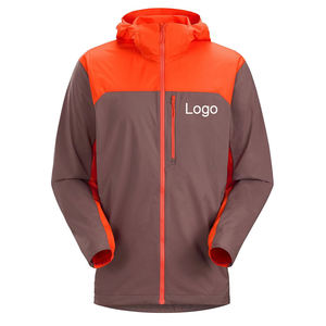 Vestes d'extérieur coupe-vent surdimensionnées et légères, vestes de pluie imperméables à capuche décontractées et résistantes aux UV - Product Image 1