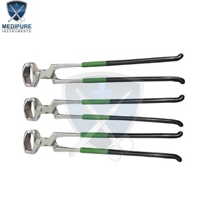 Pinzas Profesionales de Acero Inoxidable para Herrador, Herramienta Veterinaria para Recortar la Pared del Casco del Caballo - Product Image 6