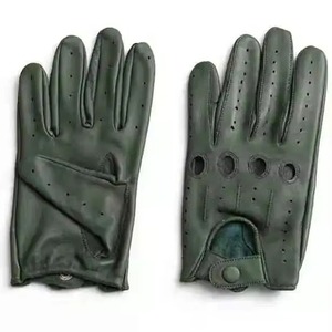 Nouveaux gants d'hiver en cuir véritable personnalisés dames cycle de conduite gants d'hiver peau de vache peau de mouton écran tactile gants unisexe - Product Image 2