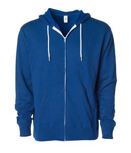 Bella Unisex Poly-Cotton Fleece Full-Zipper Hoodie Next <b>Level</b> Unisex Zipper Hoodies - Product Image 4