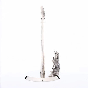 Brass Decorative Napkin Organizer Holder for Bathroom Bedroom Dinner <b>Table</b> Office Metal Napkin Holder - Product Image 2