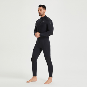 Combinaison de plongée en néoprène personnalisée de 5 mm, chaude pour l'hiver, fermeture éclair avant, pour hommes et femmes, combinaison de canyoning - Product Image 2