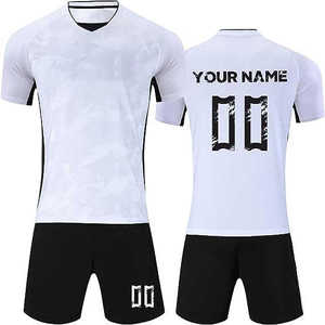 Vêtements d'équipe Personnaliser Football Uniforme Set Football Shirt & Shorts Formation Vêtements Kit - Product Image 6