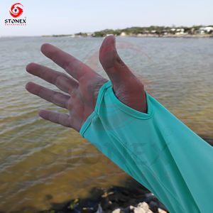 Sweat à capuche de protection solaire pour hommes Outdoor Long Sleeve Logo personnalisé Meilleure performance Sweat à capuche de pêche - Product Image 4