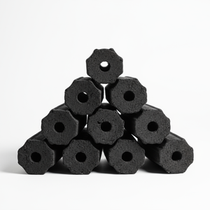 Briquettes de charbon de coco écologiques à combustion longue durée et sans fumée pour la cuisine commerciale, les restaurants BBQ et le combustible industriel - Product Image 3