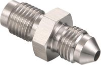 Tuyau de frein hydraulique en PTFE tressé en acier inoxydable de 10 mm 3/8-24, boulon banjo simple en acier au carbone forgé, écrou banjo double creux