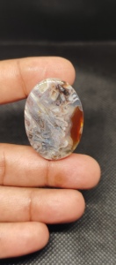 Cabujón de Ágata Turca Marrón Natural para la Fabricación de Joyas |   Piedra de Ágata Pulida de Alta Calidad al por Mayor - Product Image 2