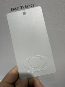 Peinture en poudre à texture fine <span class=keywords><strong>gris</strong></span> <span class=keywords><strong>RAL</strong></span> <span class=keywords><strong>7035</strong></span> en polyester - Product Image 2