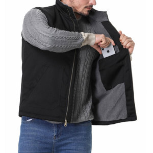 Chaleco de Lona para Hombre, Sin Mangas, de Alta Calidad, Transpirable, Informal, Chaleco de Lona a Precio Económico, Personalización OEM con Logotipo - Product Image 3