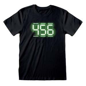 เสื้อยืดลายตัวอักษรดิจิทัล Squid Game 456 ผ้าฝ้ายออร์แกนิค 100% ลายพิมพ์เจอร์ซีย์แบบเรียบ - Product Image 1