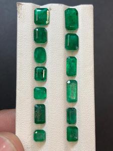Lote de Esmeraldas Naturales Swat de 11.1 Quilates |   Piedras de Esmeralda Verde de Pakistán |   Piedras Preciosas de Esmeralda Sueltas para Joyería - Product Image 3