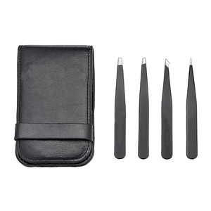 Pinzas de cejas de acero alemán Premium para mujer, pinza de pelo de maquillaje de belleza, recortadora de cejas con Clip de extensión de Punta puntiaguda - Product Image 1