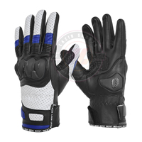 Vente en Gros Gants de Motard de Rue Unisexe en Cuir avec Jointures et Curseurs de Sécurité Rembourrage Gants de Sport Automobile Extérieur Lazib Sports