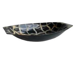 Customizable High Quality Buffalo Horn <b>Bowl</b> <b>Ceramic</b> <b>Serving</b> <b>Bowl</b> for Tableware & Kitchenware for Parties - Product Image 4