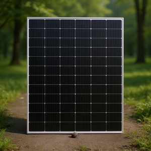 Panneau solaire monocristallin noir HJT 550W demi-cellule pour usage industriel - Product Image 3