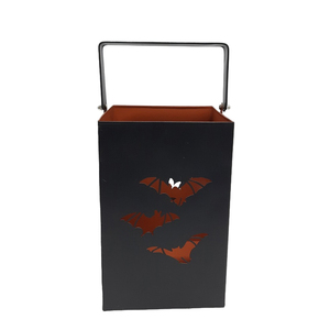 <b>Square</b> Shape Decorative Halloween <b>Candle</b> Votive Matt Black Color For Home Halloween Decoration Customized In Bulk - Product Image 3