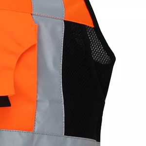 Vente en gros de vêtements réfléchissants de sécurité pour le travail Gilet réfléchissant Gilet de sécurité pour la construction de bandes de sécurité personnelle - Product Image 5