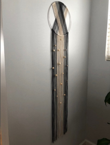 Anneau métallique de qualité supérieure, attrape-rêves personnalisé à suspendre au mur pour la décoration intérieure - Product Image 2