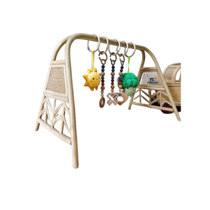 Rotin Baby Play Gym, produit de mobilier en rotin pour enfant, décor de produit de soin pour bébé fabriqué au Vietnam - Product Image 4