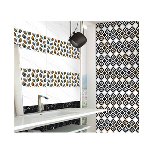 Finition brillante 250X375mm Carreaux muraux en céramique numérique polis pour salle de bain Salon Décoration intérieure Carreaux intérieurs élégants - Product Image 5