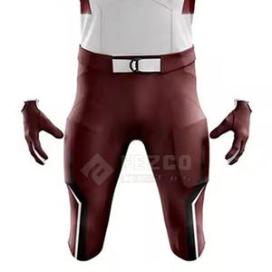 Último Diseño de Uniformes de Fútbol Americano Transpirables, Conjuntos de Manga Corta para Hombre, Venta al Por Mayor al Mejor Precio - Product Image 6